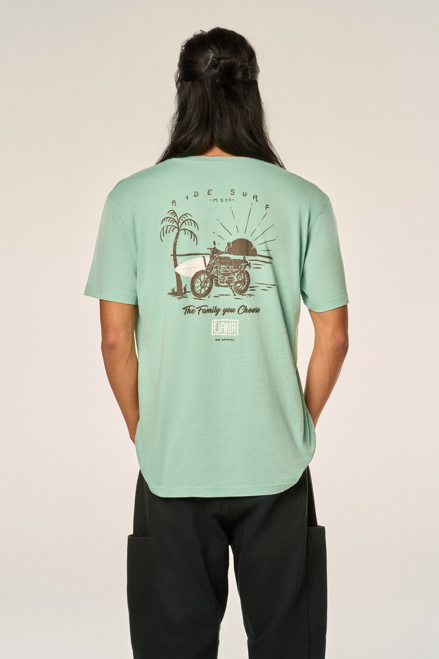 Camiseta agua marina SEA LOVERS